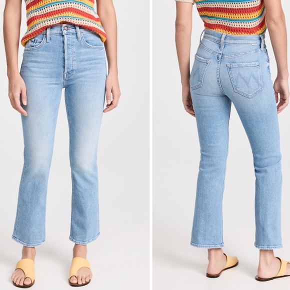 NWT Mother the Tripper Ankle Straight Jeans in Ripe for the Squeeze - Picture 1 of 13